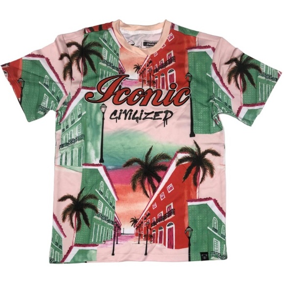 Civilized Iconic Tee (CV-1506 PINK)
Embroidered Iconic logo - Picture 1 of 2